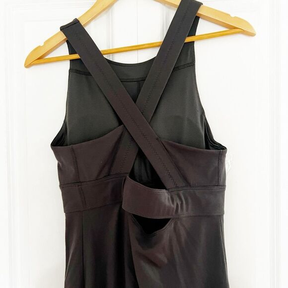 ATHLETA Deep Breathe Bralette Dress
Black olive Sz S - Picture 6 of 7